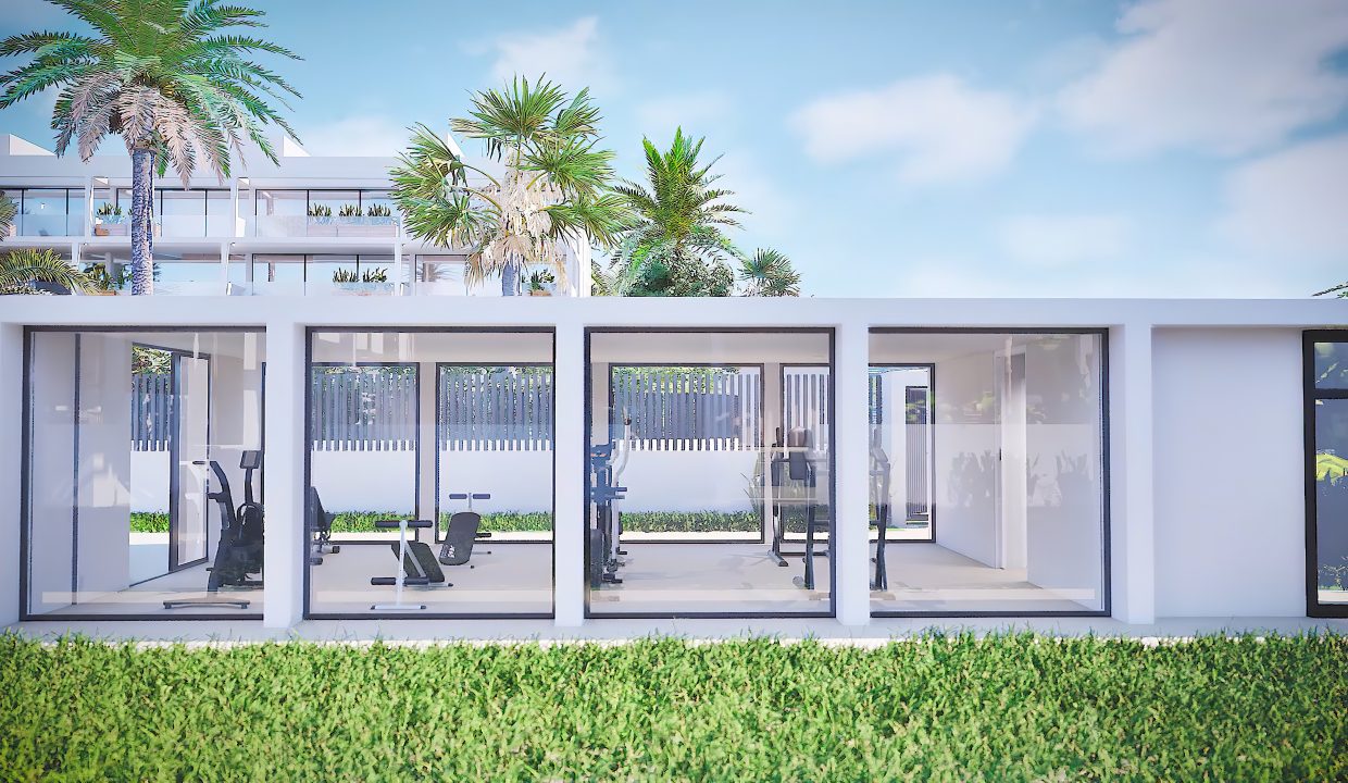 1-Complejo Urbanístico, Jardines, Gimnasio y Piscinas (9)